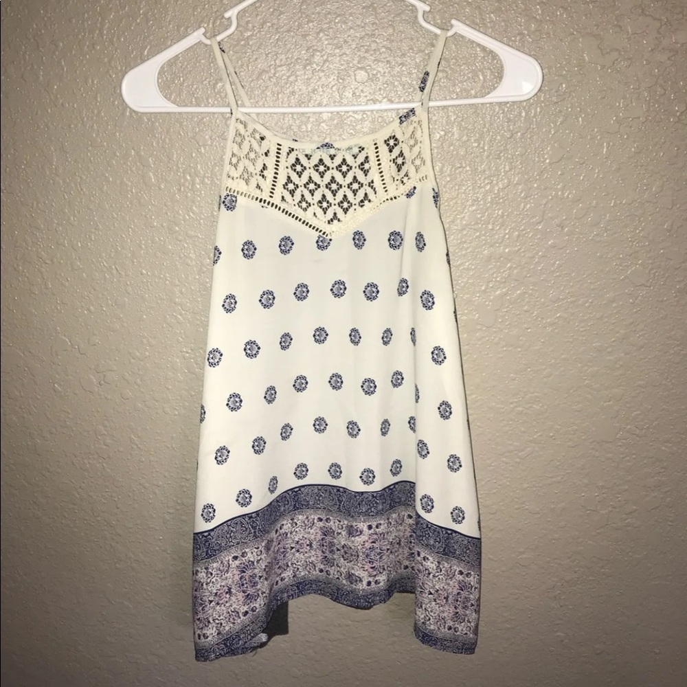 High neck tank top